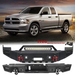 Aaiwa For 2009-2012 Dodge Ram 1500 Steel Front Rear Bumper W/ Winch Plate 002. Fixed Price $739.99.