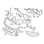 For Kia Sportage 20-22 86633D9500 Rear Right Upper Bumper Impact Bar Brace. Fixed Price $14.67.
