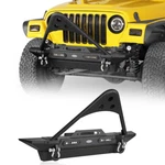 Steel Front Bumper W/stinger Bar & Winch Plate For 1987-2006 Jeep Wrangler Yj Tj. Fixed Price $209.25.