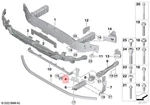 Genuine Bmw Mini U10 U11 U12 U25 Vertical Connection Left 51139880459. Fixed Price $50.34.