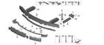 Rolls Royce Ghost & Wraith Front Bumper Reinforcement. Fixed Price $1880.00.
