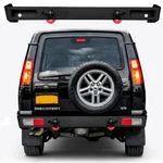 Steel Texture Rear Bumper W/4.75T D-rings For 1999-2004 Land Rover Discovery. Fixed Price $289.99.