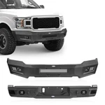 Textured Steel Front/rear Bumper W/led Lights F-150 2018 2019 2020 Ford. Fixed Price $858.08.