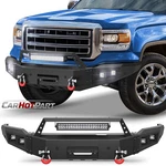 Longsun Front Bumper For 2014 2015 Gmc Sierra 1500 With Winch Plate +led Lights. Fixed Price $537.68.