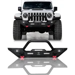 Vijay For 2007-2024 Jeep Wrangler Jk/jl&gladiator Jt Front Bumper W/winch Plate. Fixed Price $279.99.