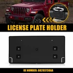 Front License Plate Mounting Bracket Holder For Jeep Wrangler 18 19 20 21 Auxito. Fixed Price $19.94.