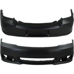 Front Rear Bumper Covers Set Fits 2011-2014 Dodge Avenger. Fixed Price $653.84.