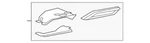 Oem New 2010-2013 Gm Buick Lacrosse Rear Bumper Driver Side Heat Shield 20837549. Fixed Price $370.65.