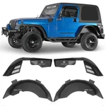 Hooke Road Front + Rear Inner Fender Flare Liners Fit 1997-2006 Jeep Wrangler Tj. Fixed Price $209.69.