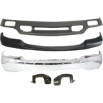 Front Bumper Valance Kit For 1999-2002 Gmc Sierra 1500 2500 Chrome Steel. Fixed Price $424.89.
