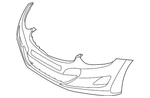Genuine Hyundai Bumper Cover 86511-3X800. Fixed Price $383.86.