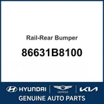 2013-2015 Hyundai Santa Fe Rail-rear Bumper Oem New 86631B8100. Fixed Price $428.64.