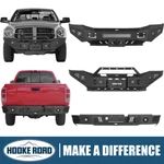 Hooke Road Front Rear Bumper W/ Led Lights For 2006-2009 Dodge Ram 2500 3500. Fixed Price $499.99.