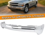 For Chevy Tahoe Suburban Silverado 1500 Front Bumper 1999-06 #GM1002376 12336026. Fixed Price $199.99.