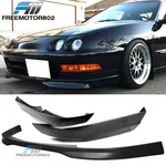 Fit 94-97 Acura Integra 2DR Type Style Pu Front + Abs Rear Bumper Lip Diffuser. Fixed Price $114.99.