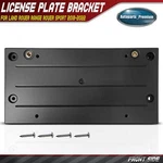 Front Black Plastic License Plate Bracket With Mounting Hardware For Land Rover. Fixed Price $40.29.