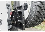 Fab Fours JP-Y1261T-1 For 07-17 Jeep Jk Off The Door Tire Carrier Matte Black. Fixed Price $1349.99.