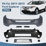 Front Up&low Bumper Cover Set 2011-2015 Ford Explorer Limited Xlt W/ Bracket. Fixed Price $199.99.