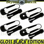 For 2003-06 2007 2008 2009 Dodge Ram 2500 Gloss Black Door Handle Covers W/pskh. Fixed Price $516.07.