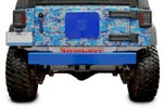Fits Jeep Wrangler Jk Playboy Blue Bumpers Rear Made In Usa J0047864. Fixed Price $378.99.