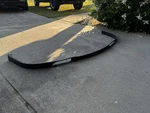 Fits 05-08 Porsche 997 911 Turbo Carrera GT3 Pu Black Front Bumper Lip Spoiler. Fixed Price $200.00.