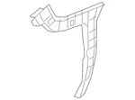 Genuine Volkswagen Side Bracket 3CN-807-393-D. Fixed Price $51.46.
