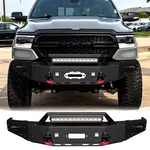 Vijay For 2019-2024 Dodge Ram 1500/REBELS Front Bumper With Winch Plate & Lights. Fixed Price $689.99.