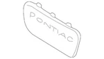 Oem New 1999-2005 Gm Pontiac Grand Sunfire Front License Name Plate 12365279. Fixed Price $81.40.