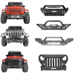 Hooke Road Stubby Mid Width Steel Front Bumper Fit Wrangler Jeep Jl & Jt 18-25. Fixed Price $669.99.