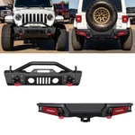 Vijay Front Bumper & Rear With Led Lights For 2018-2025 Jeep Wrangler Jl. Fixed Price $589.00.