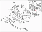 Mercedes Oem R170 Slk Energy-absorbing Unit 1708850037. Fixed Price $59.24.