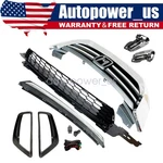 7PCS Front Upper/lower Grille With Foglights For 2013-2015 Honda Accord Sedan. Fixed Price $144.99.