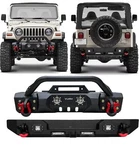Vijay Steel Front Bumper & Rear For 1997-2006 Jeep Wrangler Tj With Light. Fixed Price $579.00.
