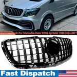 For 14-17 Mercedes Benz W906 Sprinter Gtr Front Bumper Grille Chrome+black. Fixed Price $89.59.