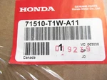 Genuine Oem Honda 71510-T1W-A11 Rear Bumper Lower Garnish 2015-2016 Cr-v. Fixed Price $129.21.