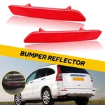 Driver+passenger Side Rear Bumper Reflector Light Fits For Honda Cr-v 2010 2011. Fixed Price $14.24.