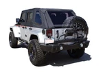 Rampage 88606 Rear Recovery Bumper W/swing Away Tire Mount For 07-18 Wrangler Jk. Fixed Price $958.10.