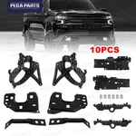 For 2019-2025 Chevy Silverado 1500 Front Bumper Bracket Support Retainer 10PCS. Fixed Price $186.99.