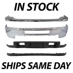 Chrome Steel Bumper Kit For 2011-2014 Chevy Silverado 2500HD 3500HD Without Fog. Fixed Price $550.99.