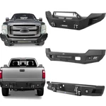 Hooke Road Front Rear Bumpers Assembly Ford F-250 F-350 Super Duty 2011-2016. Fixed Price $419.99.