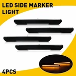 4X Smoke Auxito Amber Led Side Marker Lamp For 20-23 Gmc Sierra 2500HD 3500HD. Fixed Price $53.19.