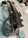Ferrari F430, Rear Bumper W/o Parking Sensor Option, Black, Used, P/n 83111610. Fixed Price $3200.00.