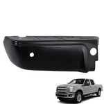 Left Rear Bumper End Cap Black For F250 F350 2008-2016 With Sensor FO1104123. Fixed Price $72.99.