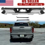 Chrome Step Rear Bumper Assembly For Chevy Silverado Gmc Sierra 1500 2019-2023. Fixed Price $265.00.