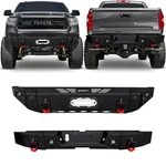 Vijay Steel Front/rear Bumper W/winch Plate&lights For 20214-2021 Toyota Tundra. Fixed Price $1089.98.