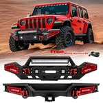For 2018-2024 Jeep Wrangler Jl/jlu Steel Front And Rear Bumper W/winch Plate. Fixed Price $689.99.