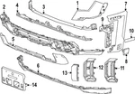 Genuine Gm Center Molding 84931876. Fixed Price $169.54.