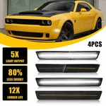 Auxito 4PCS Led Side Marker Light Smoked Lens For 2020-2022 Dodge Challenger Srt. Fixed Price $38.94.