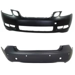 Set Of 2 Bumper Covers Facias Front & Rear For Lexus GS430 GS350 GS450H 07 Pair. Fixed Price $351.19.