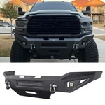 For 2019-2024 Dodge Ram 2500 3500 Front Bumper W/winch Plate Led Lights D-rings. Fixed Price $639.15.